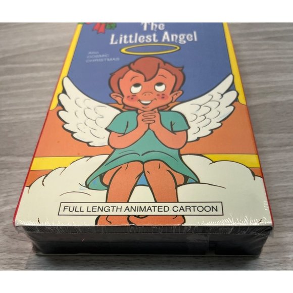 The Littlest Angel VHS Video Cosmic Christmas Childrens Cartoon 1994 New Sealed - Picture 4 of 4